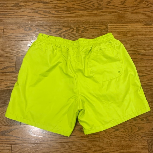 Lime green nike swimming shorts - Picture 2 of 3